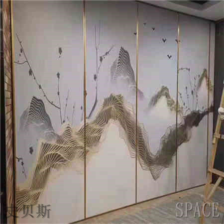 张家界酒店隔断,张家界移动隔断铝外框.jpg
